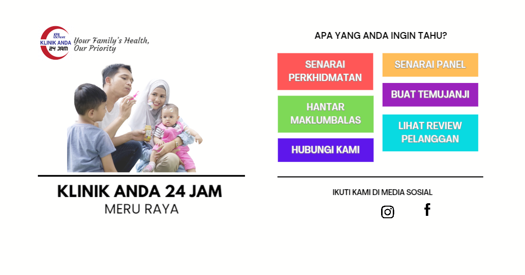 klinik anda 24 jam meru raya ipoh