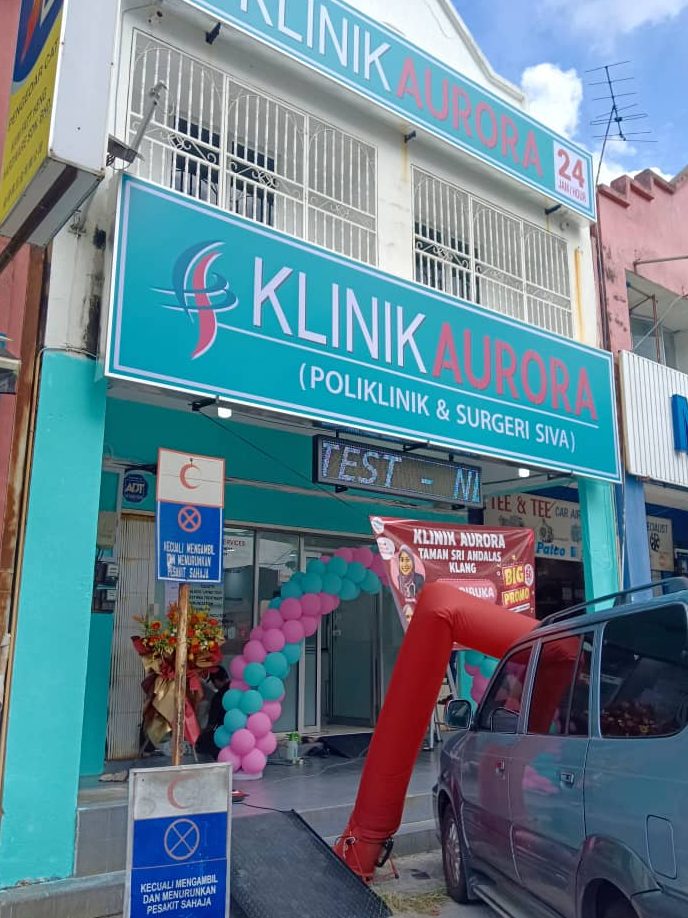 klinik aurora taman sri andalas klang
