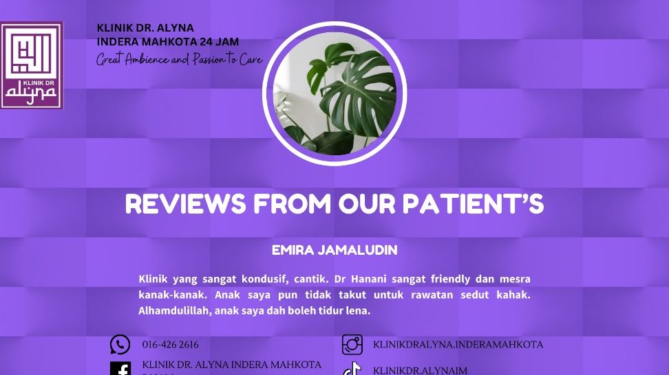 Klinik Dr. Alyna Indera Mahkota, Kuantan 24 JAM | Ultrasound Scan | Rawatan Kesuburan | Weight Loss Management 1 klinik dr alyna indera mahkota kuantan 24 jam ultrasound scan rawatan kesuburan weight loss management