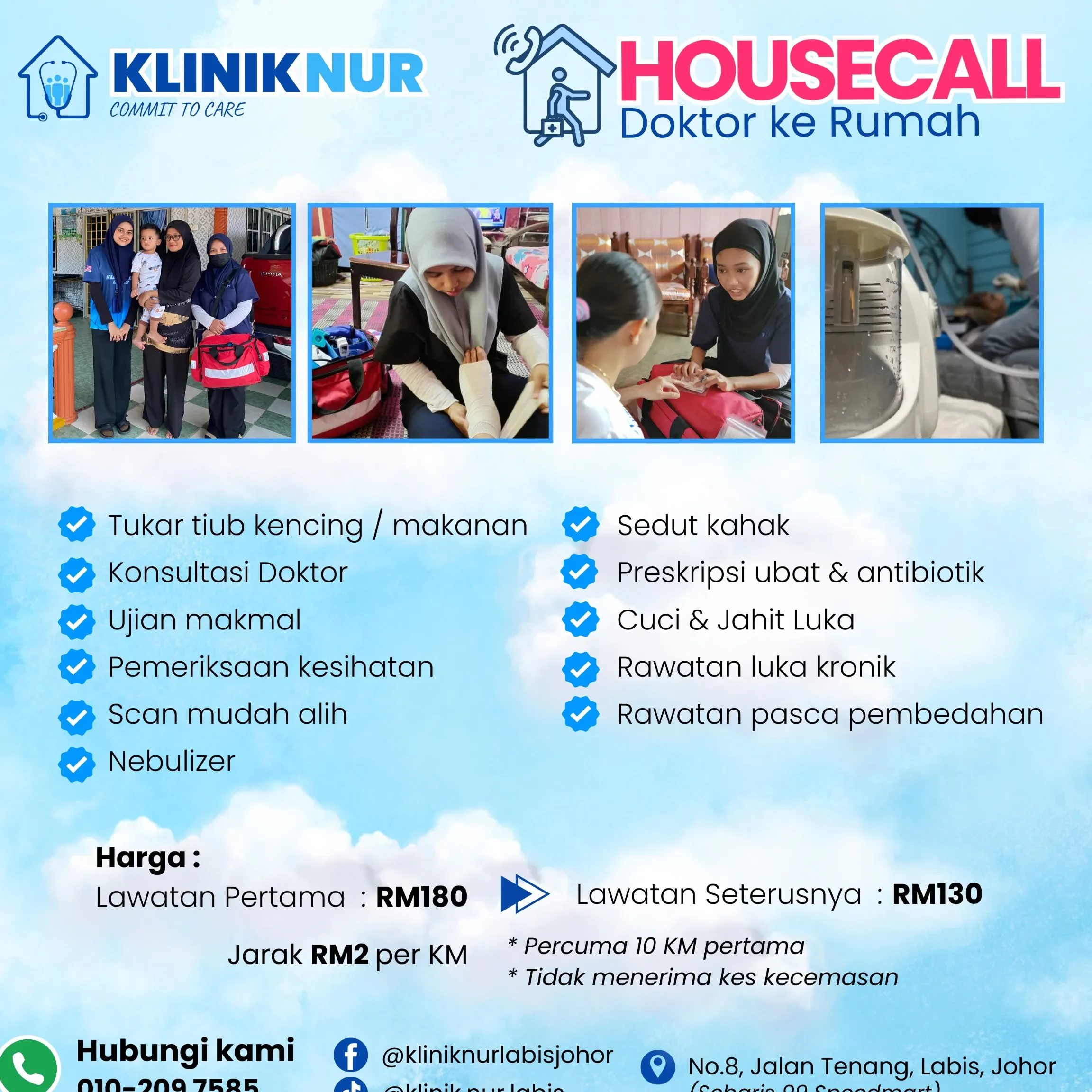 klinik penyayang labis