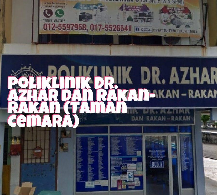 poliklinik dr azhar dan rakan rakan cemara sg layar